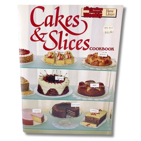 VINTAGE Cakes and Slices dessert recipe cookbook ~ Softcover Australian book - Picture 1 of 16